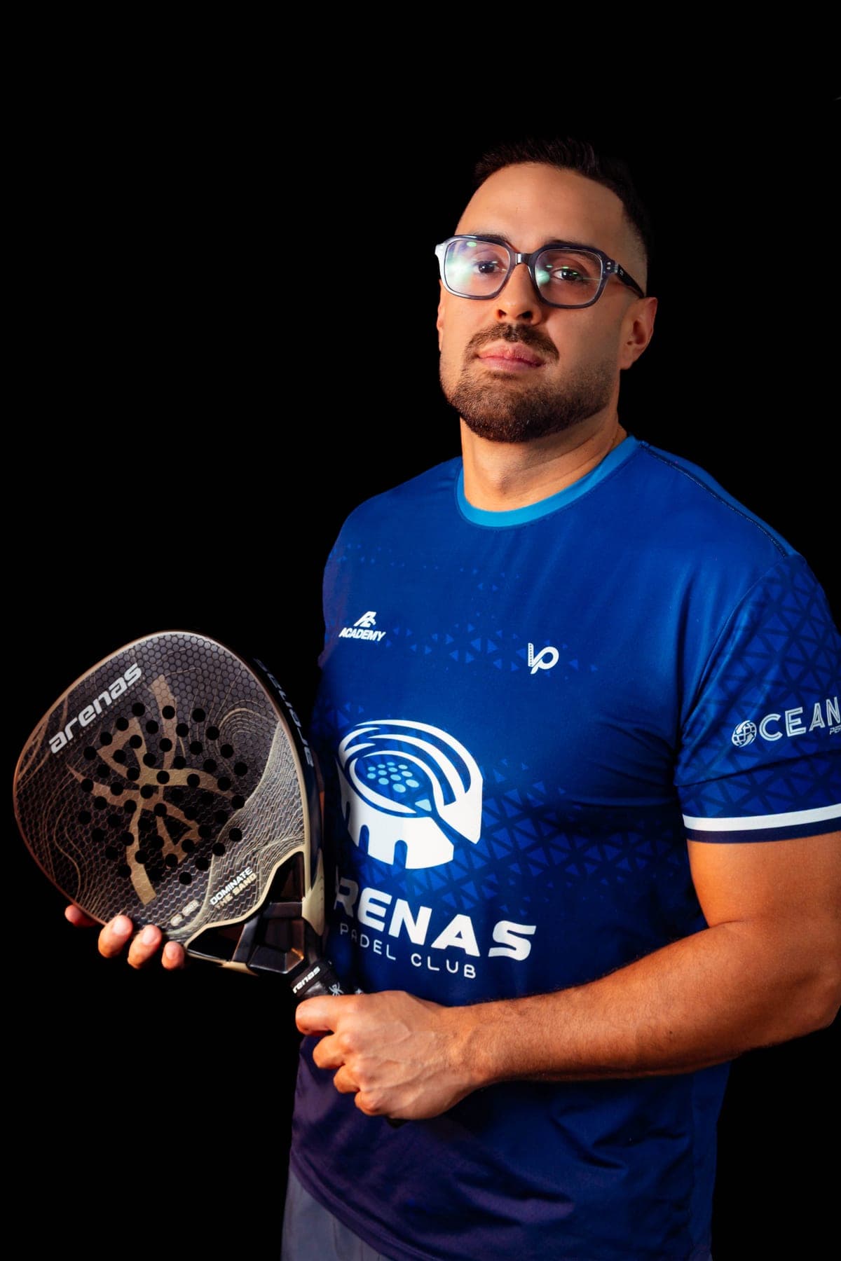 Leonardo León, coach de Arenas Pádel